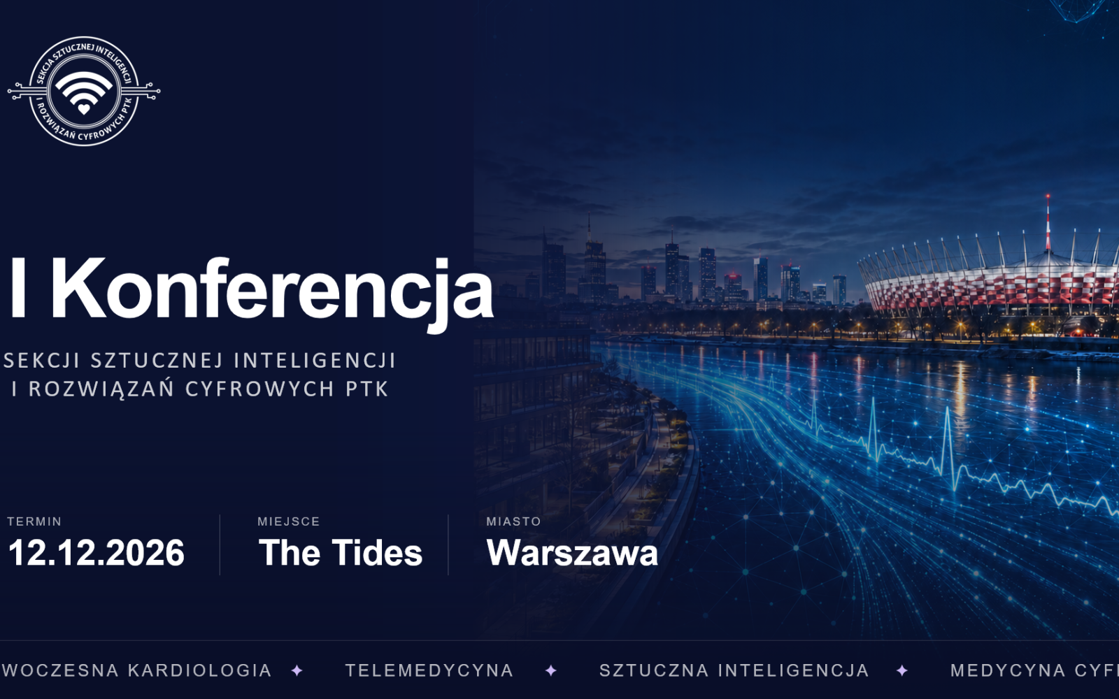 I Konferencja Sekcji Sztucznej Inteligencji i Rozwiązań Cyfrowych PTK